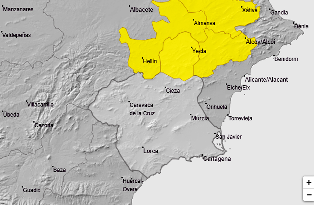 Gran parte de la Regin espera lluvias a partir de la tarde aunque las temperaturas se mantienen sin cambios