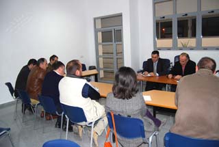 Reuni�n del Alcalde con empresarios del pol�gono industrial