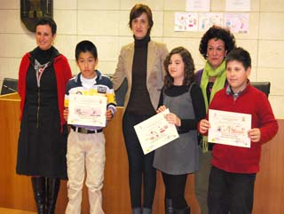 Se entregaron los diplomas �IV Concurso de dibujo infantil sobre igualdad de oportunidades y coeducaci�n�