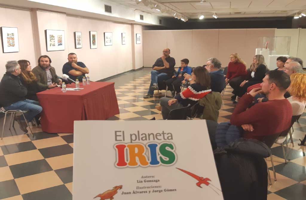 Se presenta el cuento El Planeta Iris de la escritora La Gonzaga y que ilustra el do Los Mendrugos.