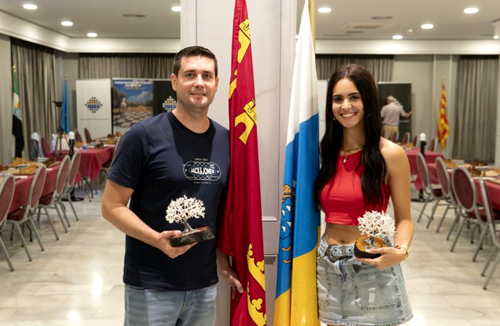 Jos Carlos Ibarra se hace con el bronce en el Campeonato de Espaa de Ajedrez Rpido por parejas