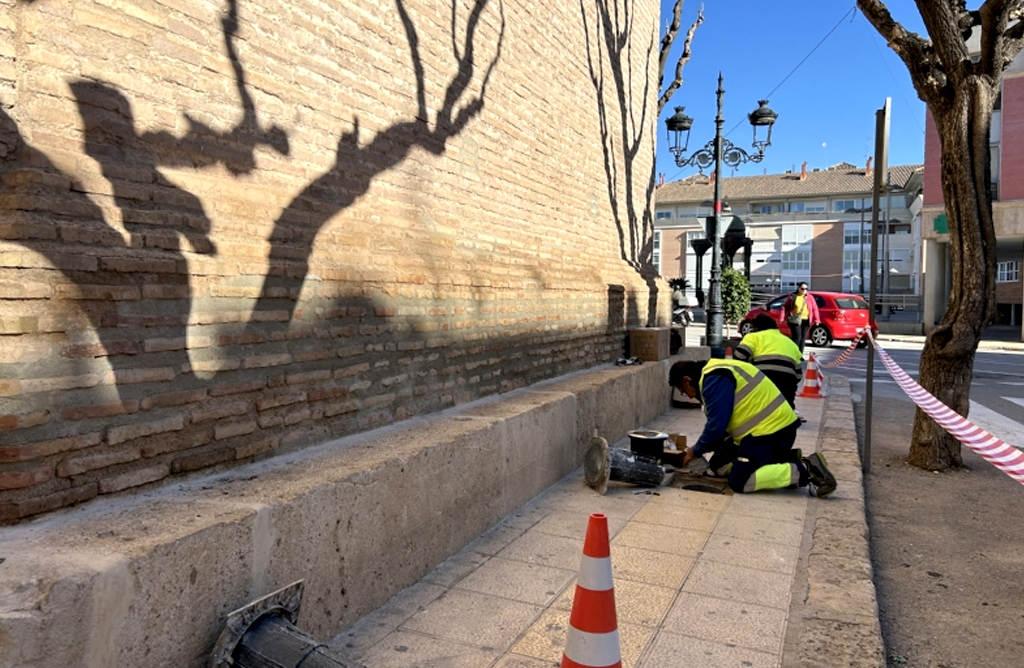 La fachada del templo de Santiago brillar con ms luz 