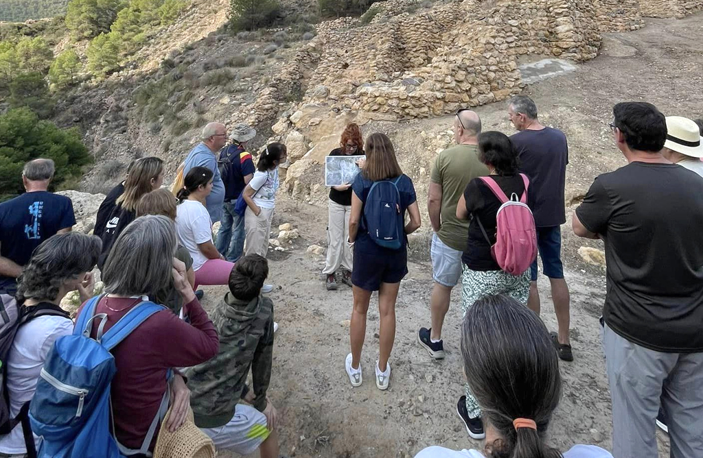 Totana volvi al pasado con las III Jornadas de Puertas Abiertas en La Bastida