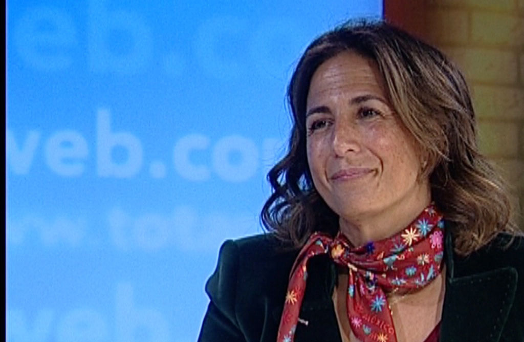 Entrevista a Isabel Borrego en canal 6 candidata del partido popular al congreso por la regin de Murcia.
