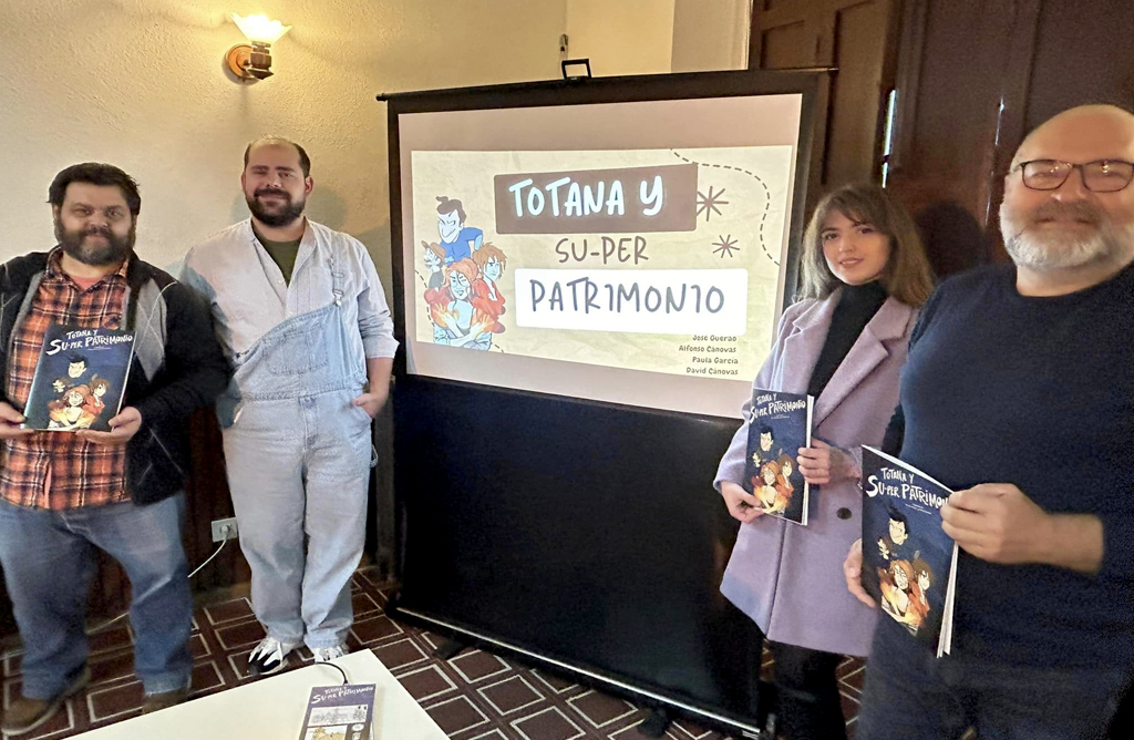 El cómic “Totana y Su-per Patrimonio” busca convertirse en un referente en la difusión del patrimonio local