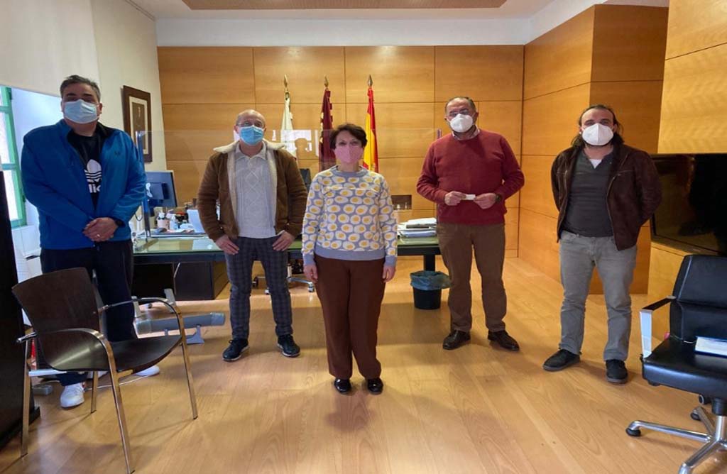 El alcalde de Totana se rene con representantes de la nueva Federacin de Comercio de la Regin de Murcia 