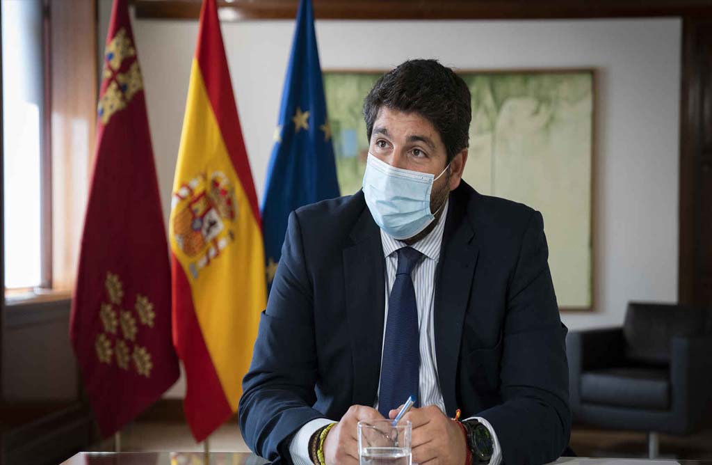 El Presidente firma un decreto hoy dia 3 de Febrero por el que se adoptan nuevas medidas que limitaran la circulacin de personas en diversos municipios de la Regin de Murcia
