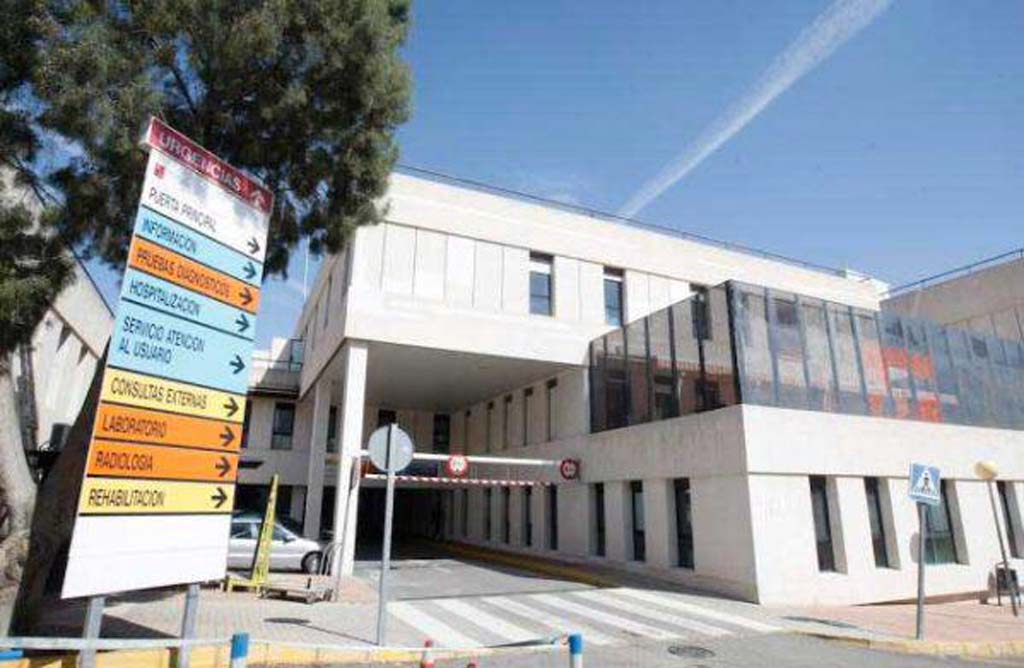 Se registra un Brote de COVID que afecta a 4 personas en el Hospital Rafael Mendez de Lorca 