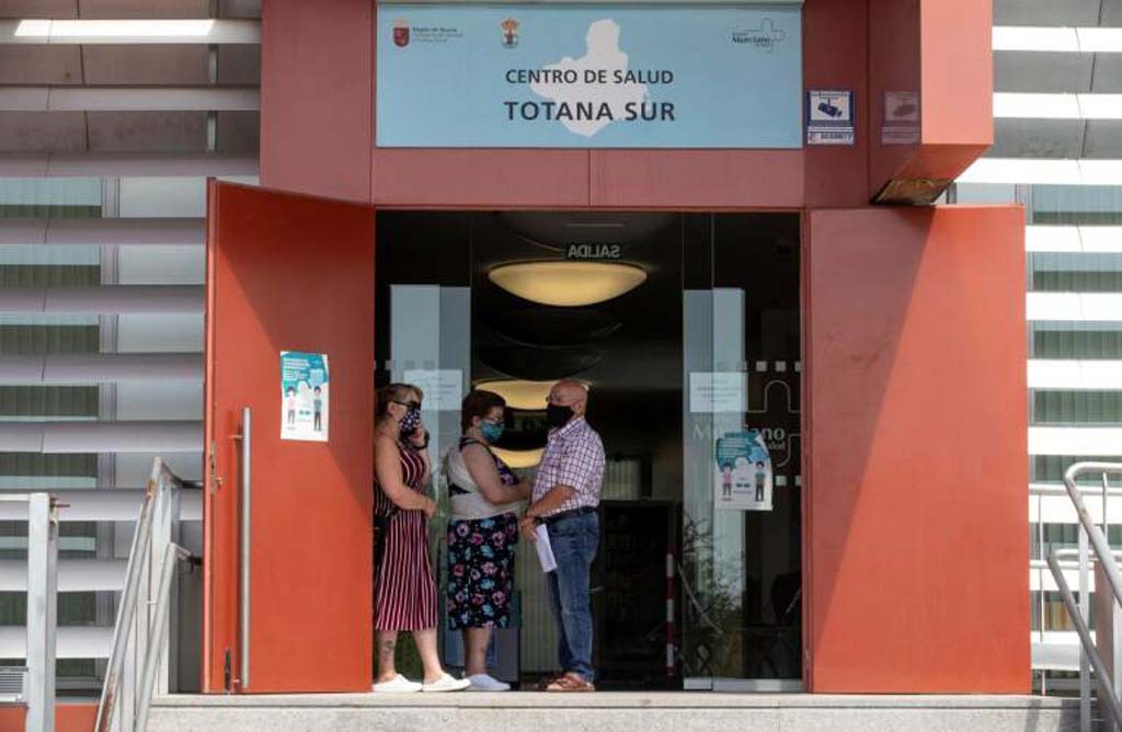 Descenso importante en los centros de salud de la Regin de Murcia que estaban en nivel rojo