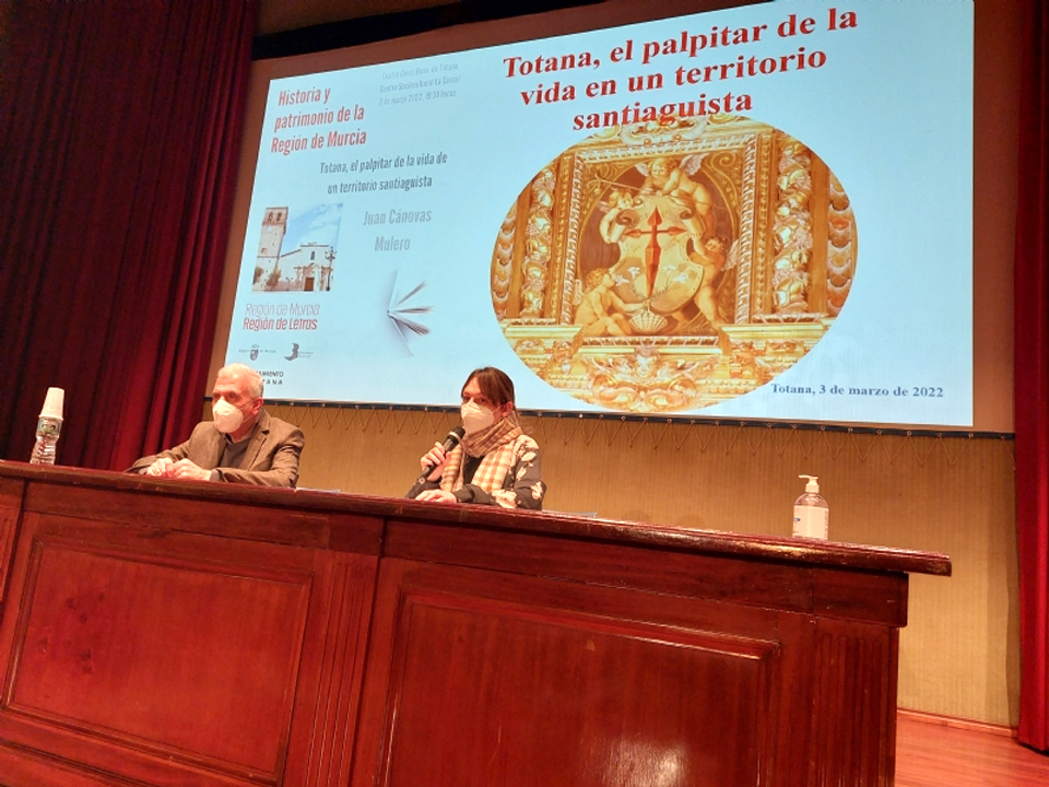 Juan Cánovas Mulero desgrana la influencia histórica de la Orden de Santiago en la historia de Totana
