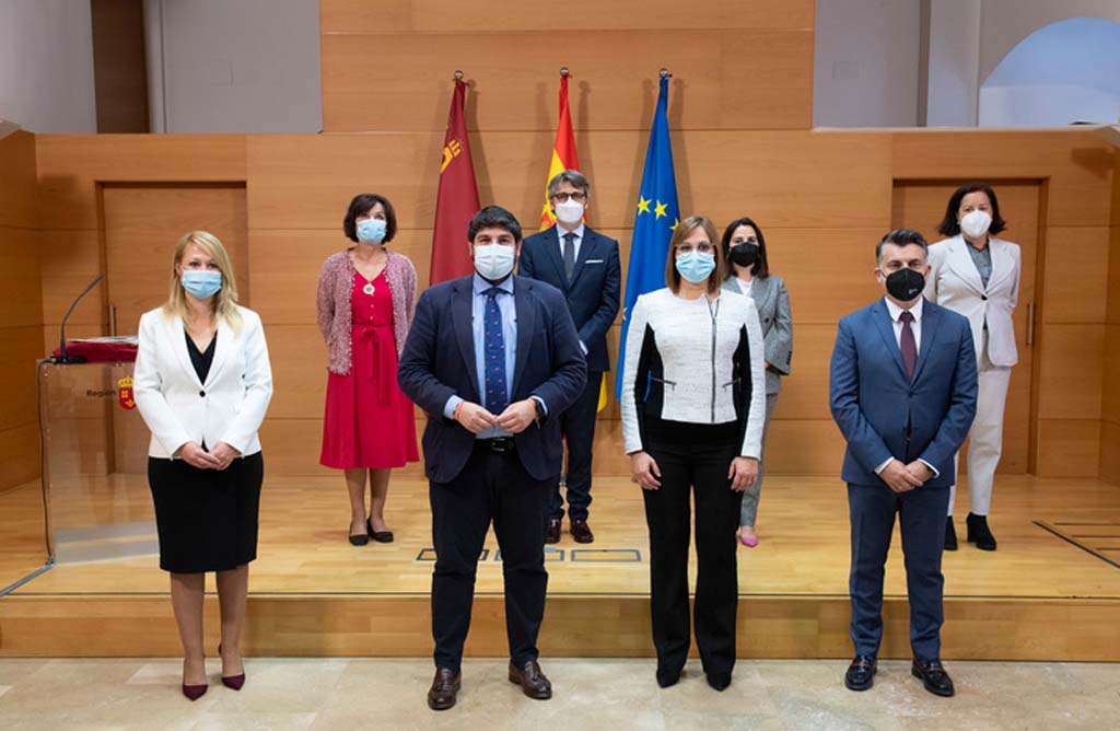 El Presidente de la region de Murcia manifiesta que la lucha contra la pandemia nos exige efectividad ,rigor y profesionalidad