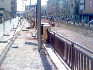Esperan terminar las obras de la rambla antes de Semana Santa